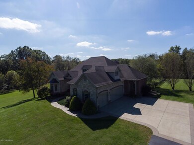 Side Entrance and 3-car Garage