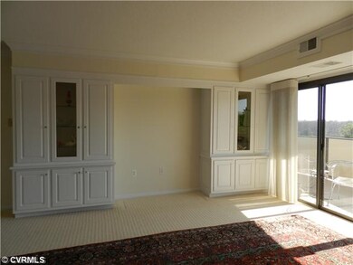Living Room - Built-ins and Balcony Access