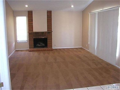 Living Room with Fireplace