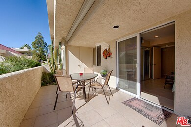 Rear patio
