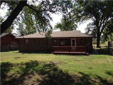 Rear of home