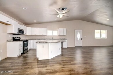 kitchen, front door