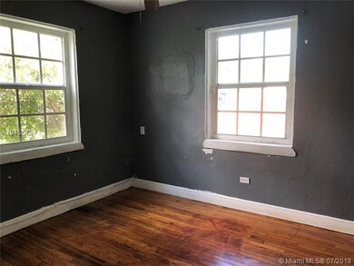 One bedroom back of the house