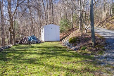 Driveway and Storage Building