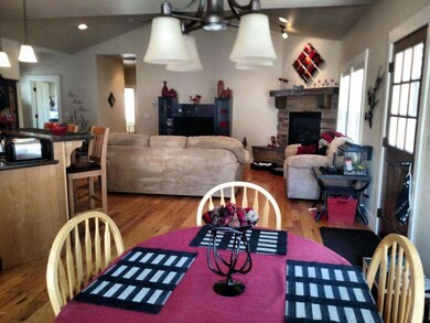 dining with view to living room