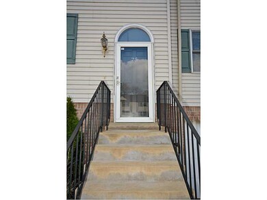 Exterior Front. Notice the window above the front 