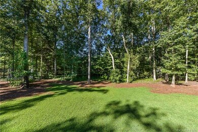 Private backyard