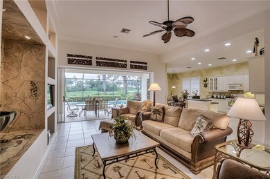 Great room had direct access to lanai via 4 panel 