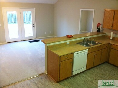 View from kitchen toward great room.  Great room i