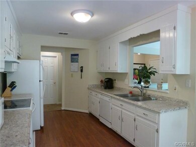 Smooth Top Range, Newer Kitchen Faucet, and Open W