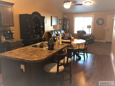 Kitchen with view to Dining & Liv Rm