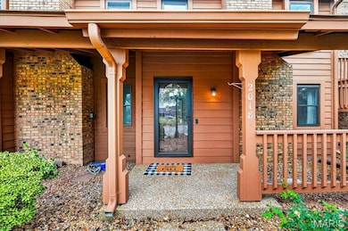 Covered front porch