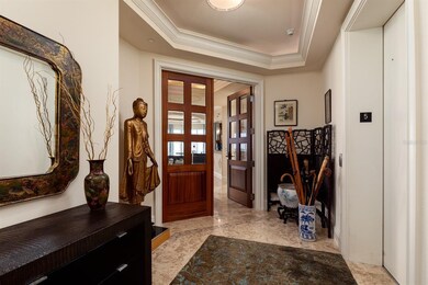 Private entry lobby