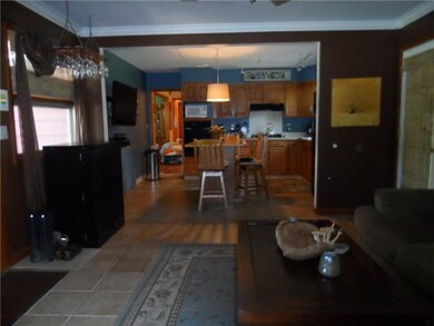 Family Room Open Family Rm and Kitchen