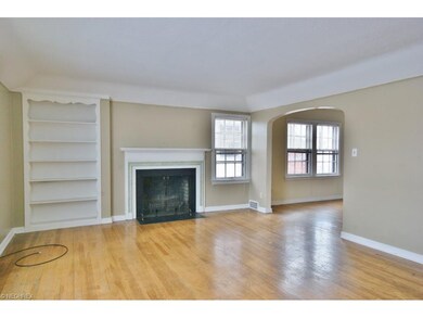 Spacious Living Room with Fireplace!