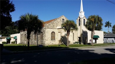 There is a church across the street.