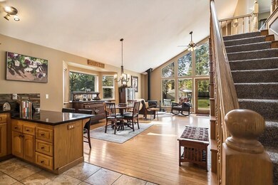 Open concept living.
