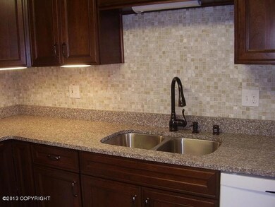 Custom tile backsplash