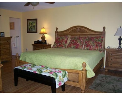 Master Bedroom - Master Bedroom features sliders to the pool area