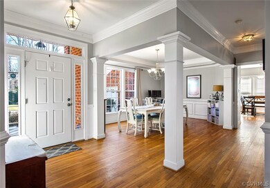 Large open entry way