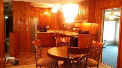 View of kitchen/dining room combo...
