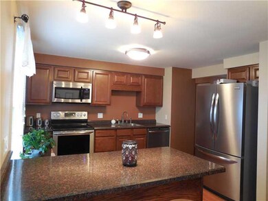 Kitchen. New Kitchen Cabinets, Countertop, Floor a