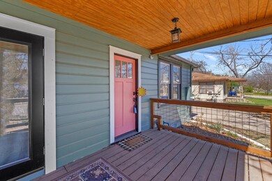 Deck featuring a porch