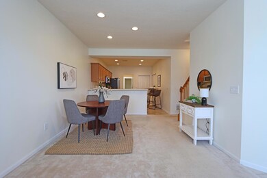 Open floor plan, Dining Room