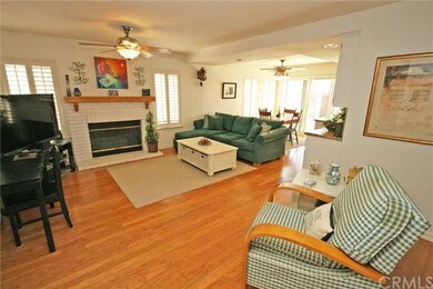 View of the family room and informal dining area a