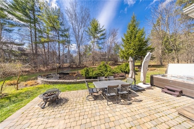 Private Paver Patio with Saltwater Hottub