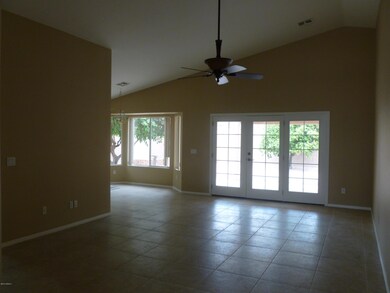 front door looking to back