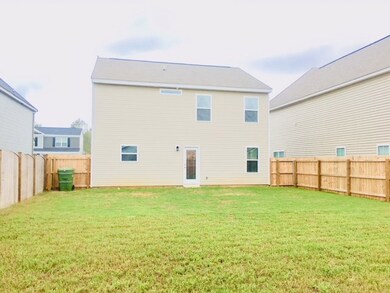 Rear view of home
