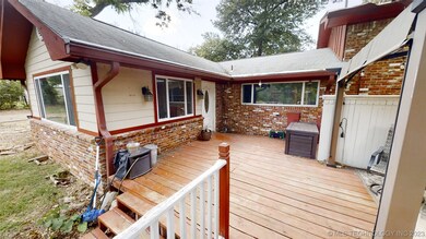 The back deck is perfect for grilling, outdoor din