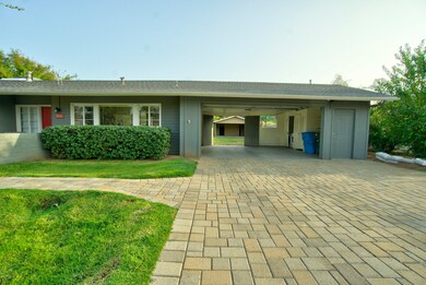 Front of house Garage view looking throu
