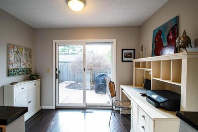 eating area to patio