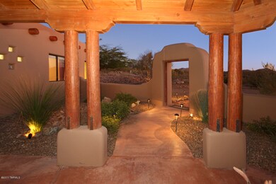 Courtyard entry view