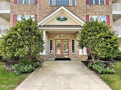 front of complex