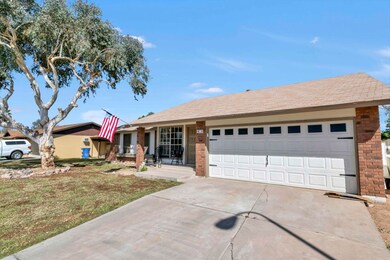 Large front yard