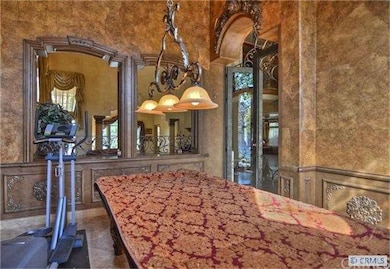 Large Office or Billiard Room opens to Living Room