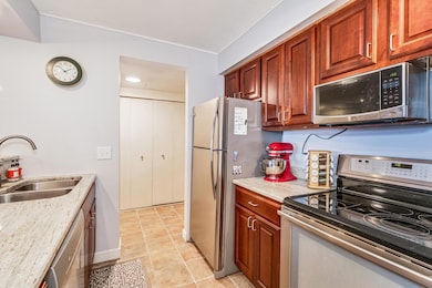 Kitchen with Stainless Steel Appliances and Granite Counters