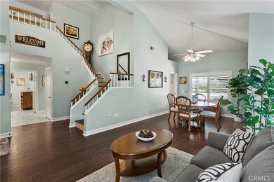 Spacious open flow with vaulted ceilings