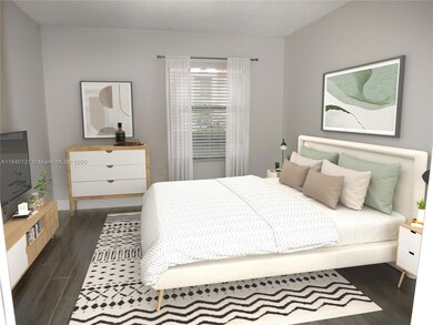 Master Bedroom Staged