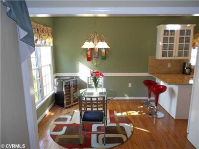 Breakfast Nook - Hardwood floors, large picture wi