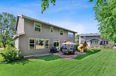 Wonderful backyard filled with ample green space a