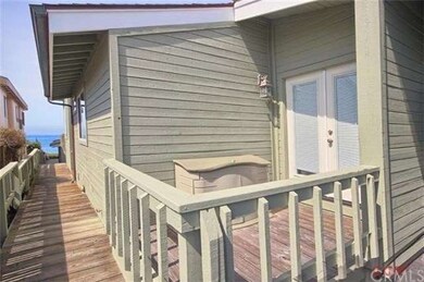 French doors and deck at Master bedroom