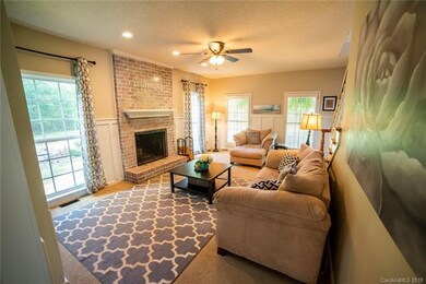 real wood burning fireplace