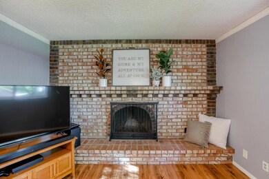 Living Room with Fireplace