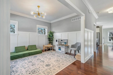 Dining room/den currently being used as playroom