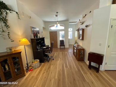 Interior front entry