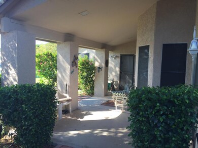 Covered patio